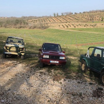 Randonnée en 4X4 vintage